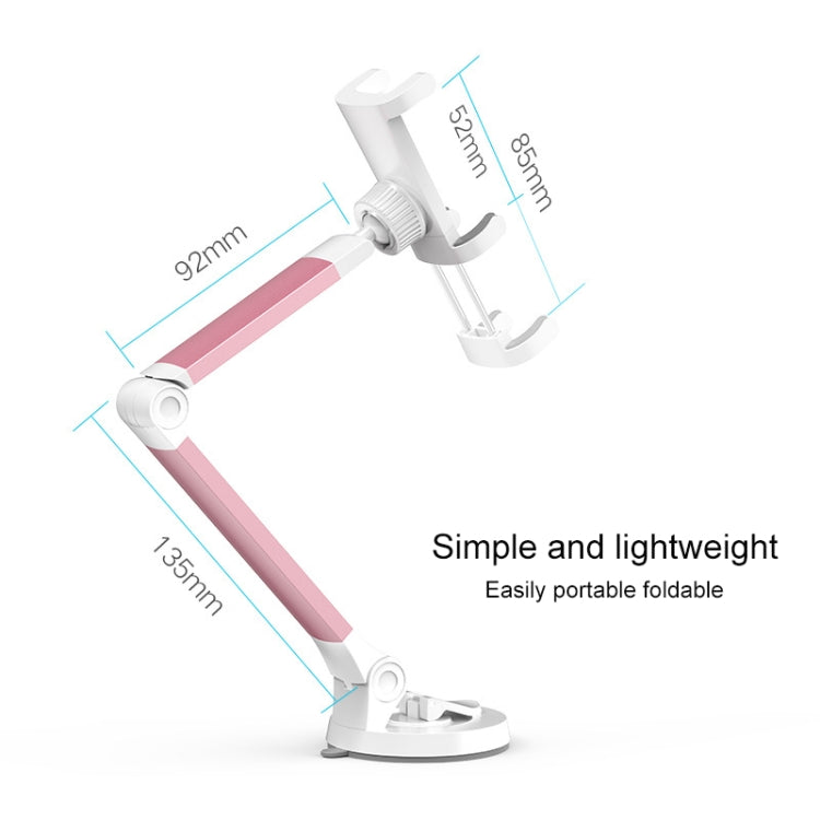 SSKY X1 Multi-function Live Broadcast Mobile Silica Gel Desktop Bracket Bedside Holder