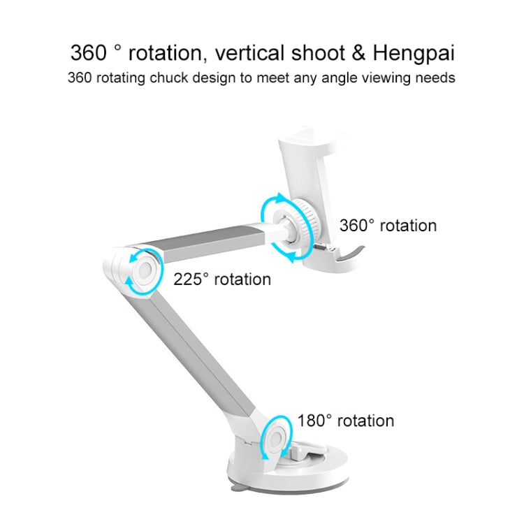 SSKY X1 Multi-function Live Broadcast Mobile Silica Gel Desktop Bracket Bedside Holder
