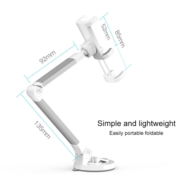 SSKY X1 Multi-function Live Broadcast Mobile Silica Gel Desktop Bracket Bedside Holder