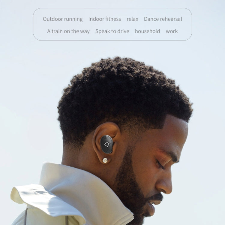 V5-TWS Bluetooth V5.0 Wireless Stereo Headset with Charging Case, Support Intelligent Pairing & Siri Voice(Black)