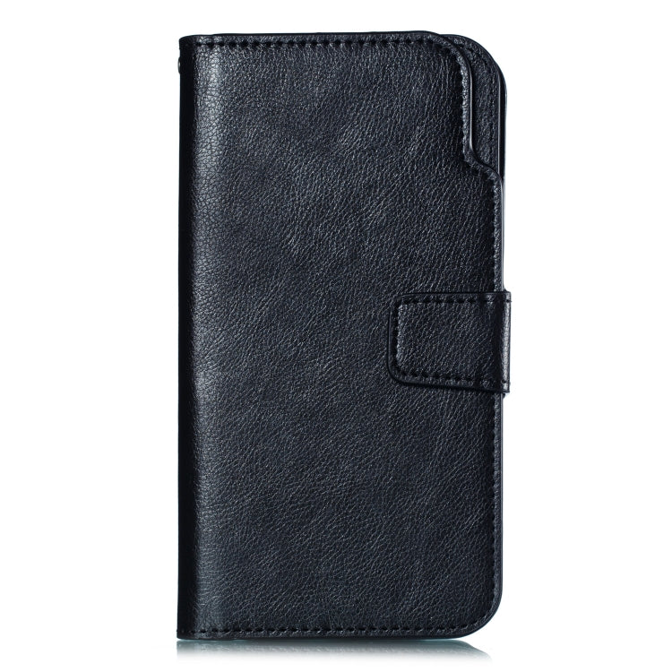 For iPhone X / XS Litchi Texture Horizontal Flip Leather Case with Nine Card Slots & Wallet & Photo Frame