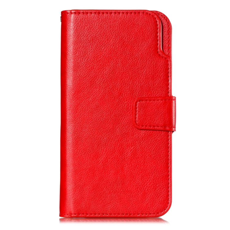 For iPhone X / XS Litchi Texture Horizontal Flip Leather Case with Nine Card Slots & Wallet & Photo Frame
