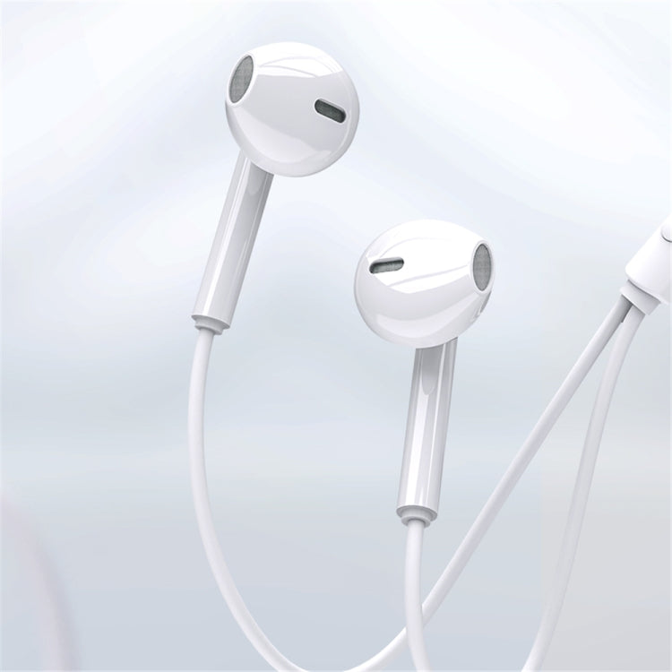 ROCK ES05 3.5mm Stereo Music In Ear Wired Earphone (White)