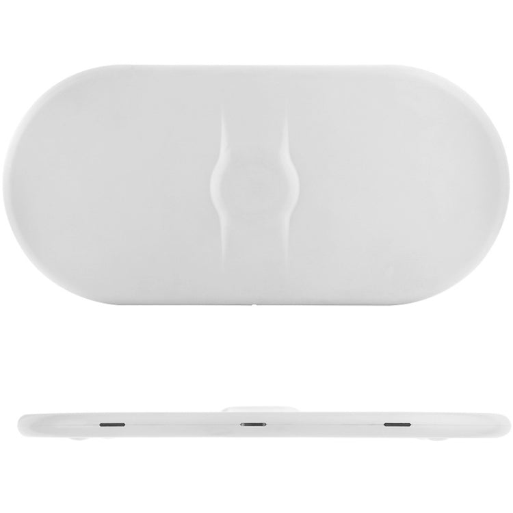 N200 Qi Standard 3 in 1 Wireless Charger 5W / 7.5W / 10W(White)
