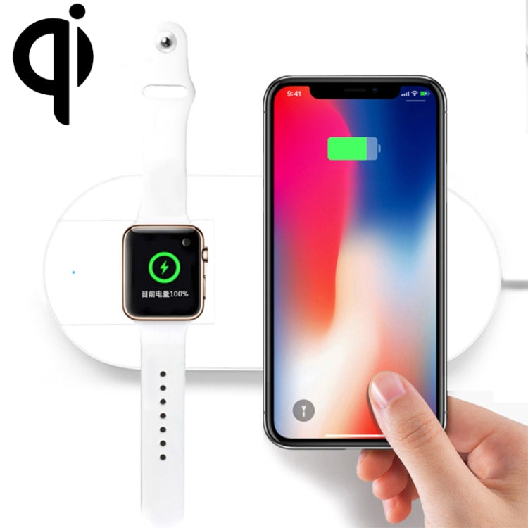 X10 Qi Standard Quick Wireless Charger 7.5W / 10W(White)
