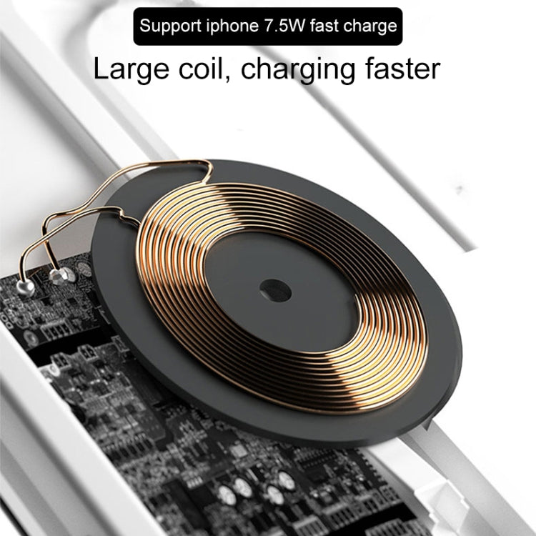 X10 Qi Standard Quick Wireless Charger 7.5W / 10W(White)