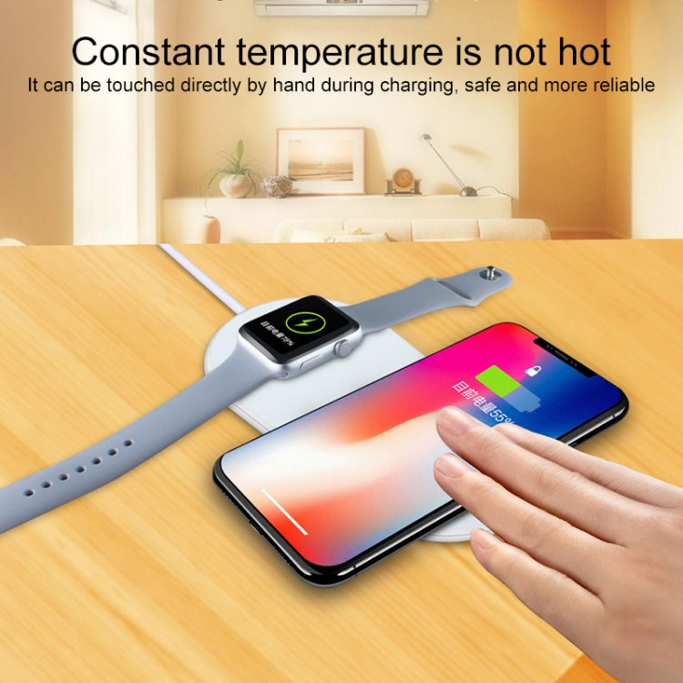 X10 Qi Standard Quick Wireless Charger 7.5W / 10W(White)