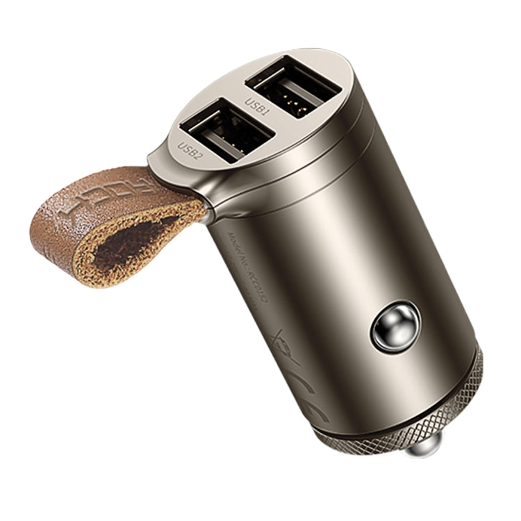 ROCK AutoBot 24W 2.4A Output Dual USB Smart Car Charger