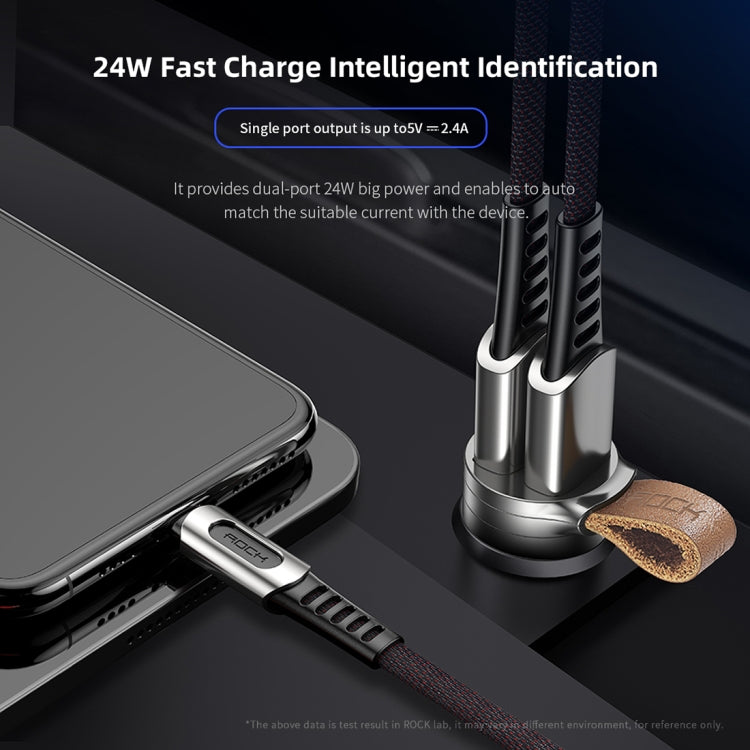 ROCK AutoBot 24W 2.4A Output Dual USB Smart Car Charger