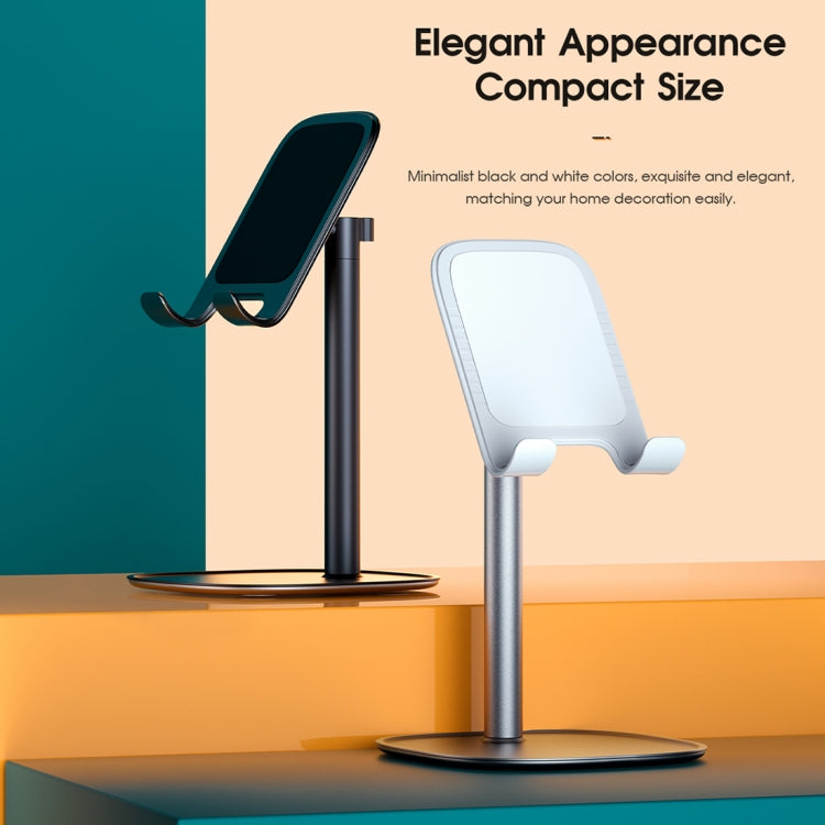 ROCK RPH0945 Adjustable 42 Degree Rotation ABS Stand Desktop Phone Tablet Holder