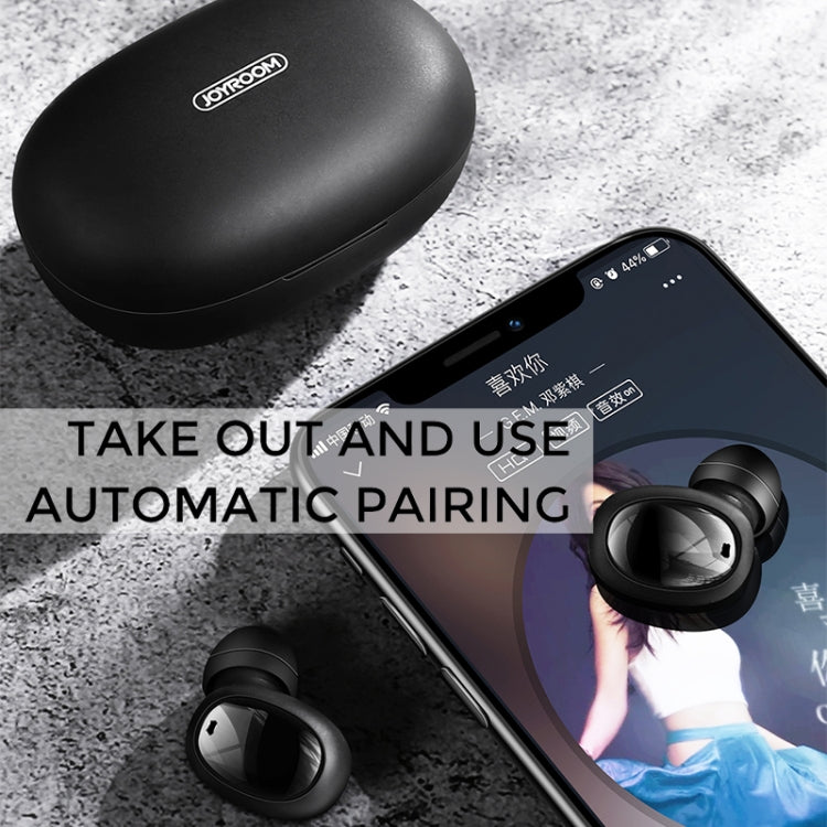 JOYROOM JR-T08 T Series Mini Wireless TWS Bluetooth Earphone(Black)