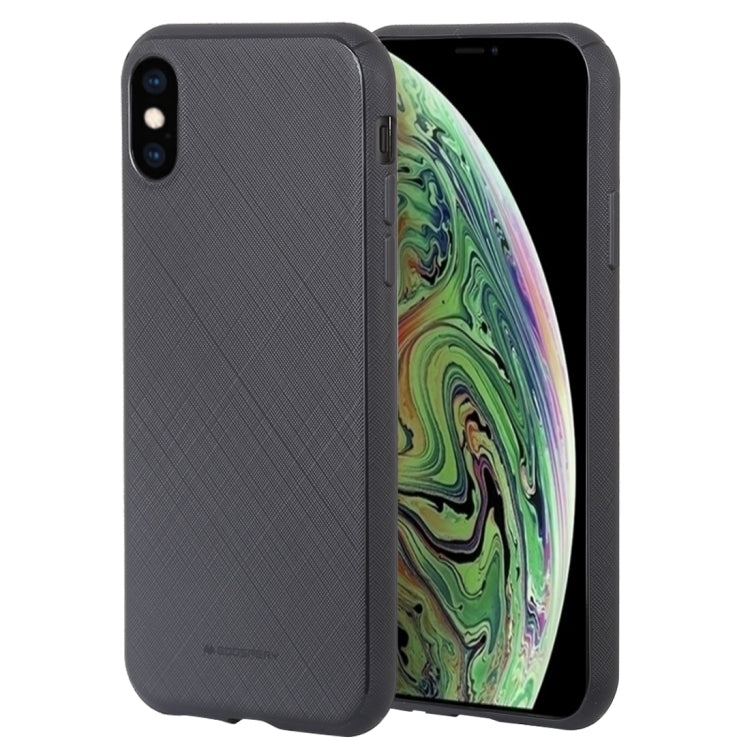 For iPhone X / XS GOOSPERY STYLE LUX Shockproof Soft TPU Case
