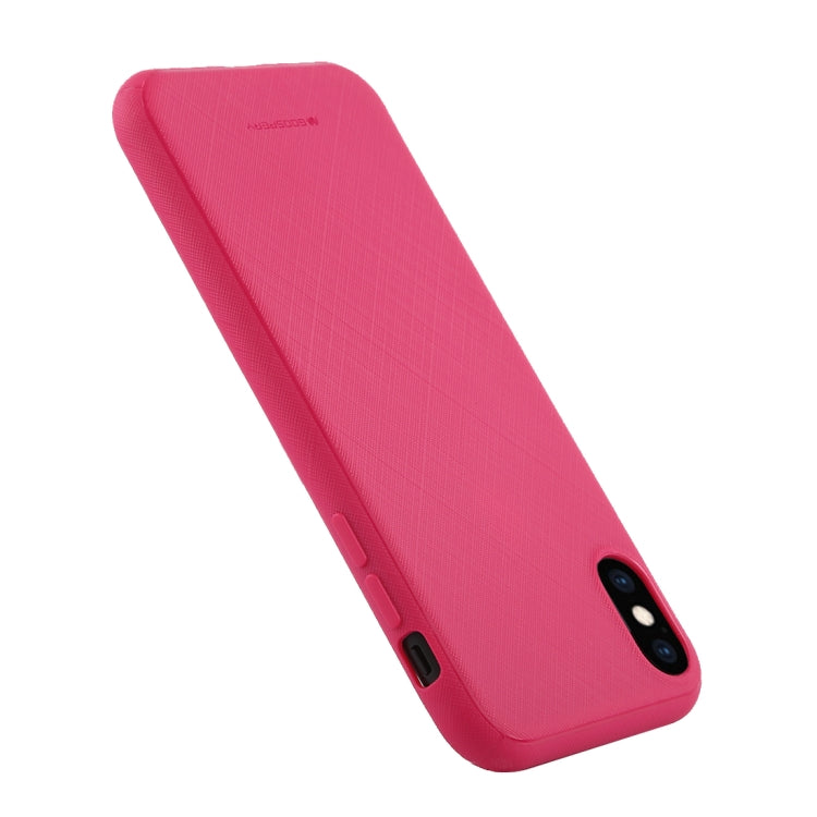 For iPhone X / XS GOOSPERY STYLE LUX Shockproof Soft TPU Case