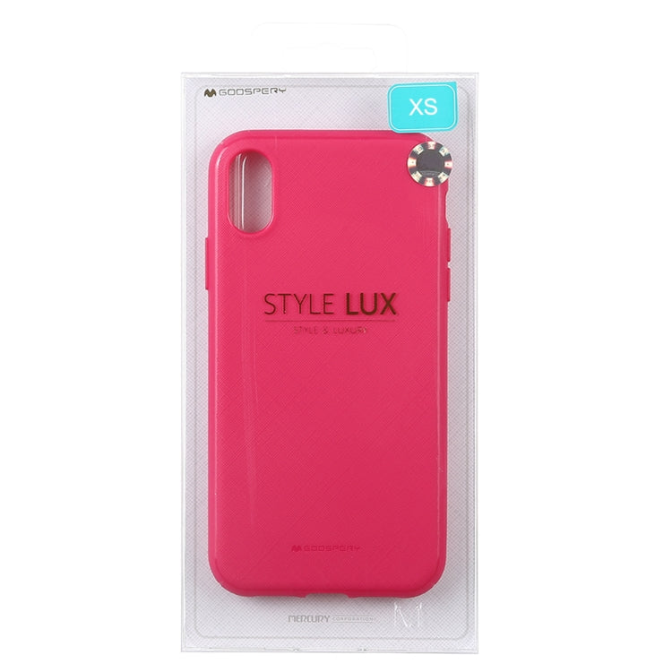 For iPhone X / XS GOOSPERY STYLE LUX Shockproof Soft TPU Case