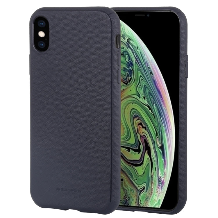 For iPhone X / XS GOOSPERY STYLE LUX Shockproof Soft TPU Case