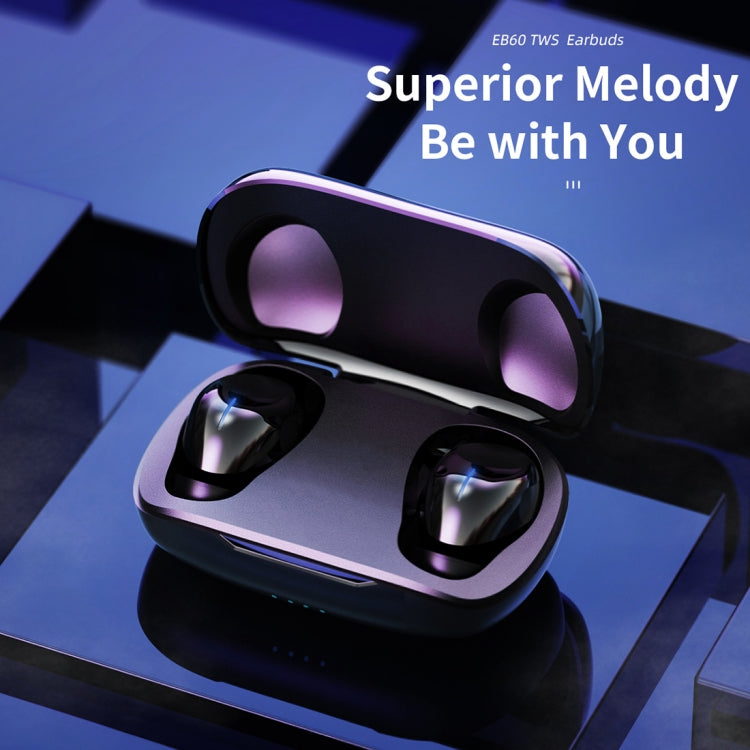ROCK EB60 TWS Bluetooth 5.0 Mini Wireless Stereo Bluetooth Earphone