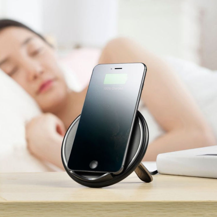 CX802 10W QI Dual-coil Wireless Fast Charging Charger, Compatible with Apple&Samsung&Huawei&for Xiaomi