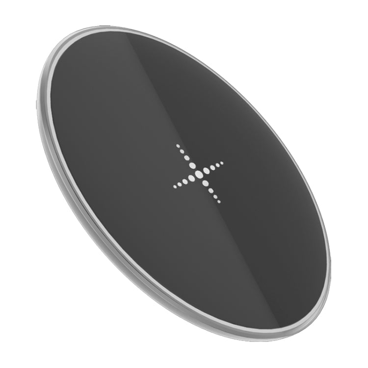 10W Desktop Intelligent Rapid Wireless Charger  Fast Chargering Pad ABS & Aluminum Alloy & Packing Clothï¼ŒFT01-C