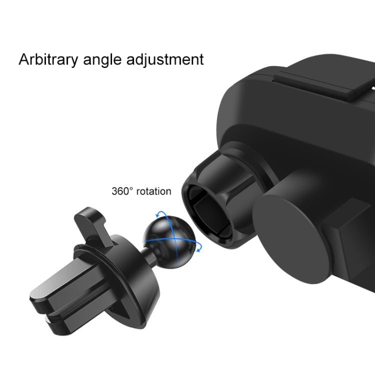 X8 QI Standard Vehicle Wireless Fast Charging Charger Infrared Intelligent Induction Bracket