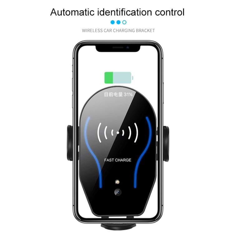 X8 QI Standard Vehicle Wireless Fast Charging Charger Infrared Intelligent Induction Bracket