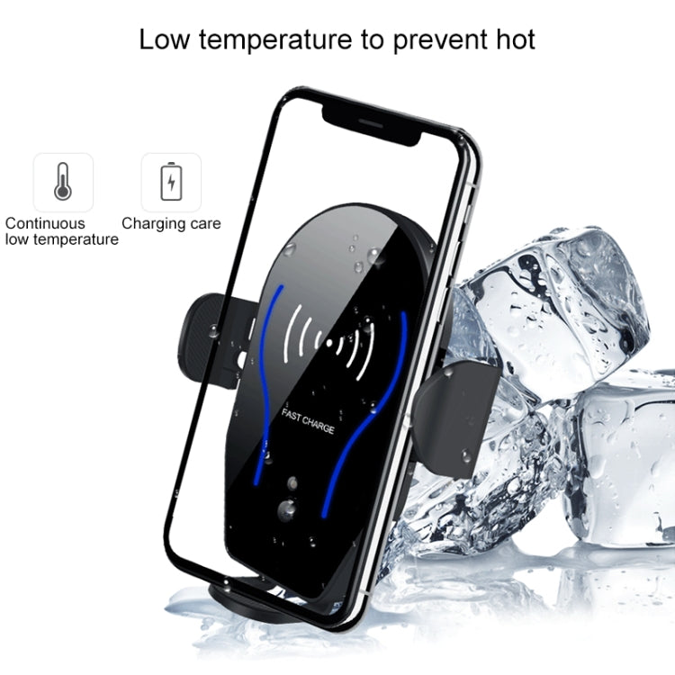 X8 QI Standard Vehicle Wireless Fast Charging Charger Infrared Intelligent Induction Bracket