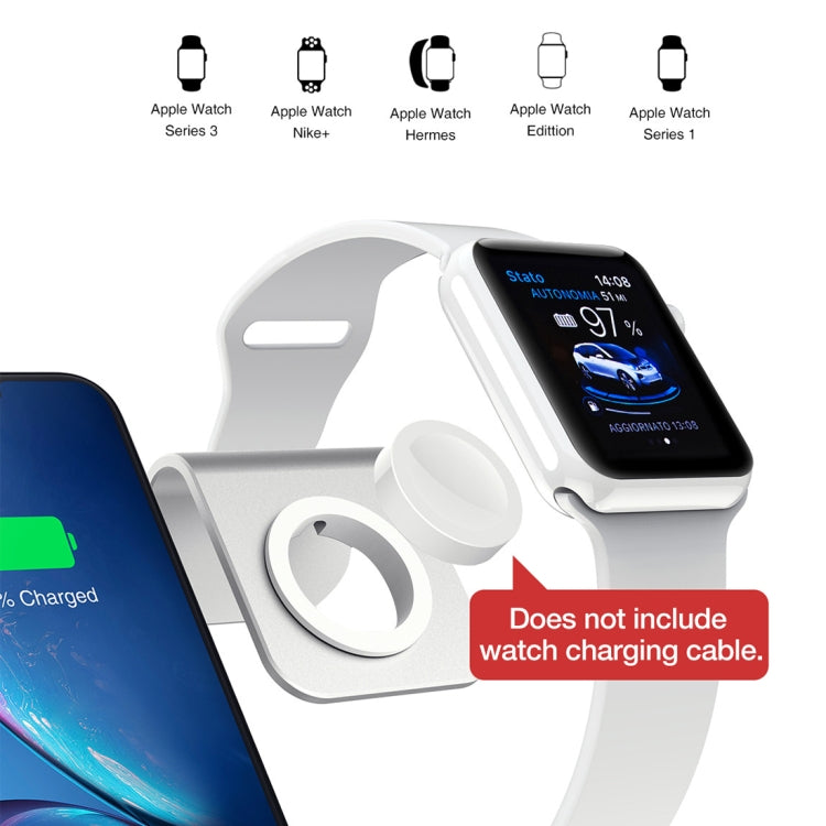 H05 QI Standard 3 in 1 Multifunctional Wireless Fast Charging Charger for Apple & iWatch & AirPods