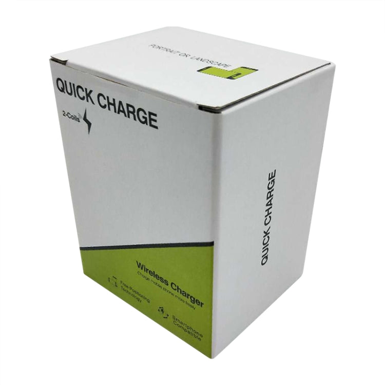 KEQU QI Standard Vertical Wireless Fast Charging Charger Desktop Mobile Phone Bracket
