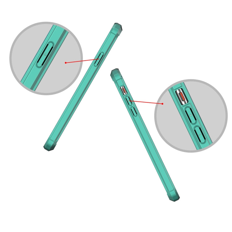 For iPhone XS Max Acrylic + TPU Shockproof Transparent Armor Case