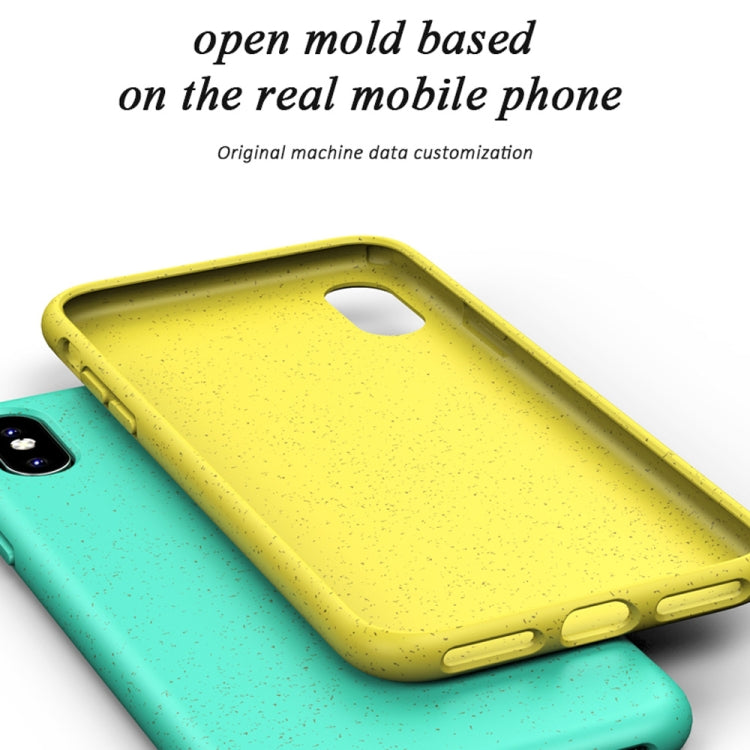 For iPhone X / XS Starry Series Shockproof  Straw Material + TPU Protective Case