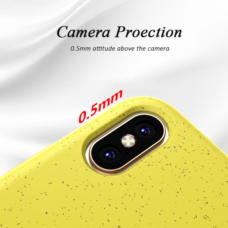 For iPhone X / XS Starry Series Shockproof  Straw Material + TPU Protective Case