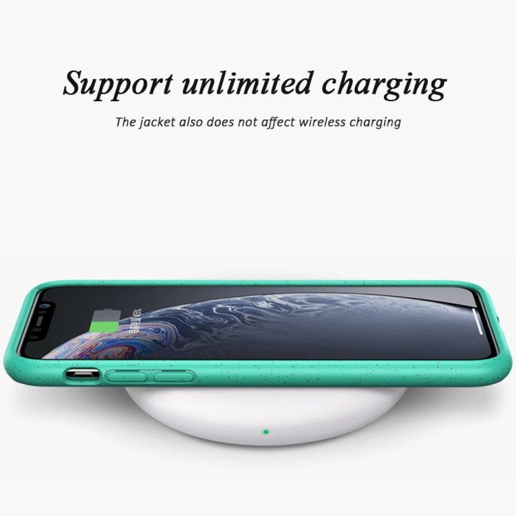 For iPhone X / XS Starry Series Shockproof  Straw Material + TPU Protective Case