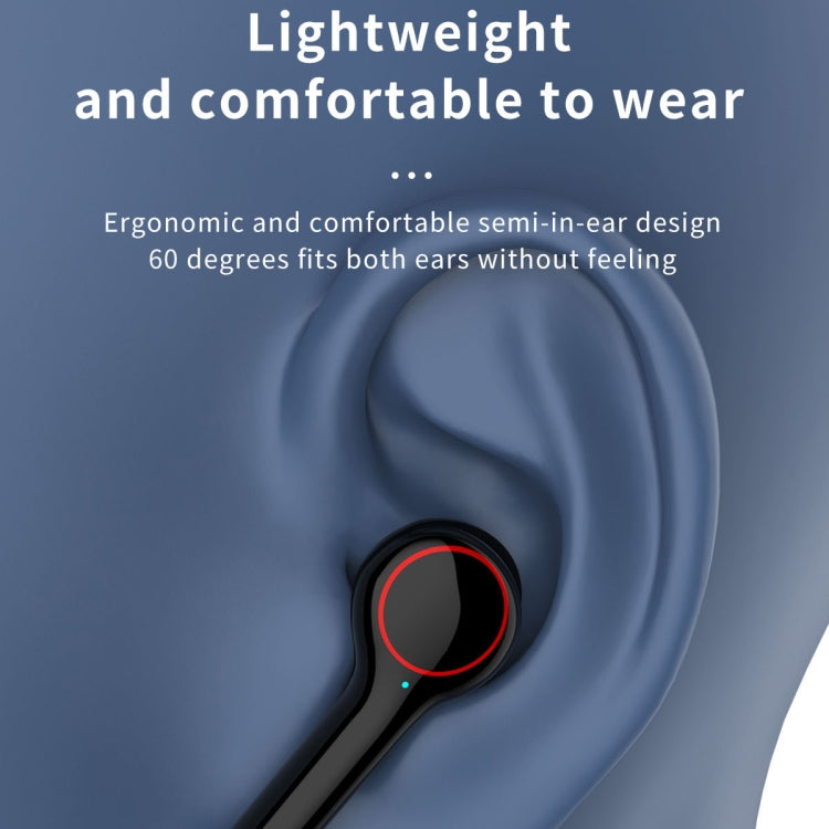 L31 pro Bluetooth 5.0 TWS Digital Display Touch Wireless Bluetooth Earphone (Black)