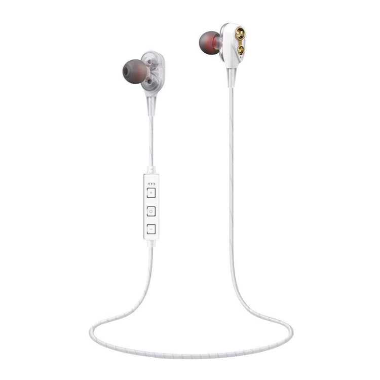XT-21 Bluetooth 4.2 Four-speakers Neck-mounted Sports Wireless Bluetooth Earphone