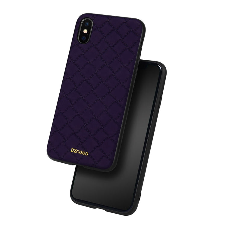 For iPhone X / XS DZGOGO Shockproof TPU + PU Case
