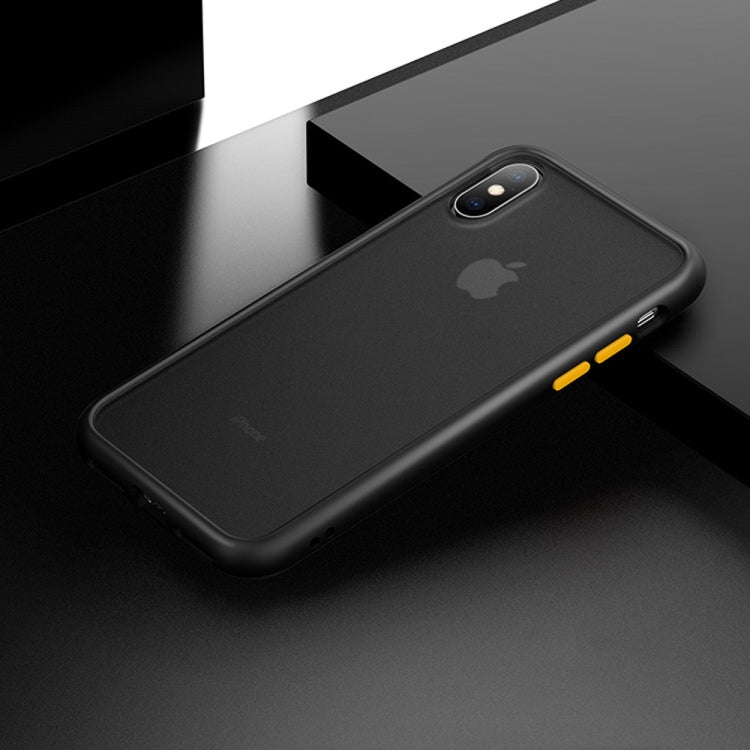 For iPhone X / XS Shockproof  Frosted PC+ TPU Case