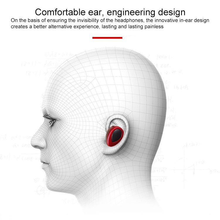 TWS-K2 Mini V4.1 Wireless Stereo Bluetooth Headset with Charging Case