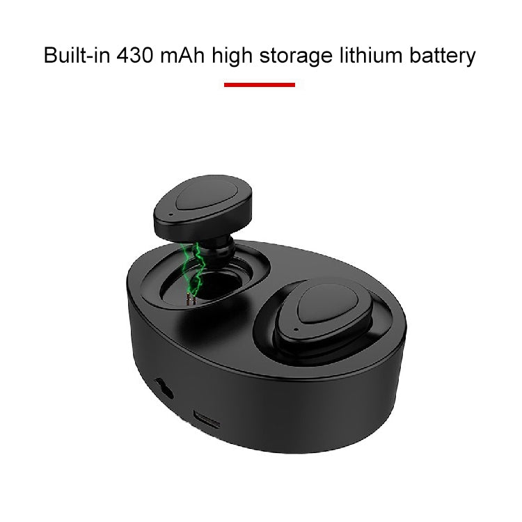 TWS-K2 Mini V4.1 Wireless Stereo Bluetooth Headset with Charging Case