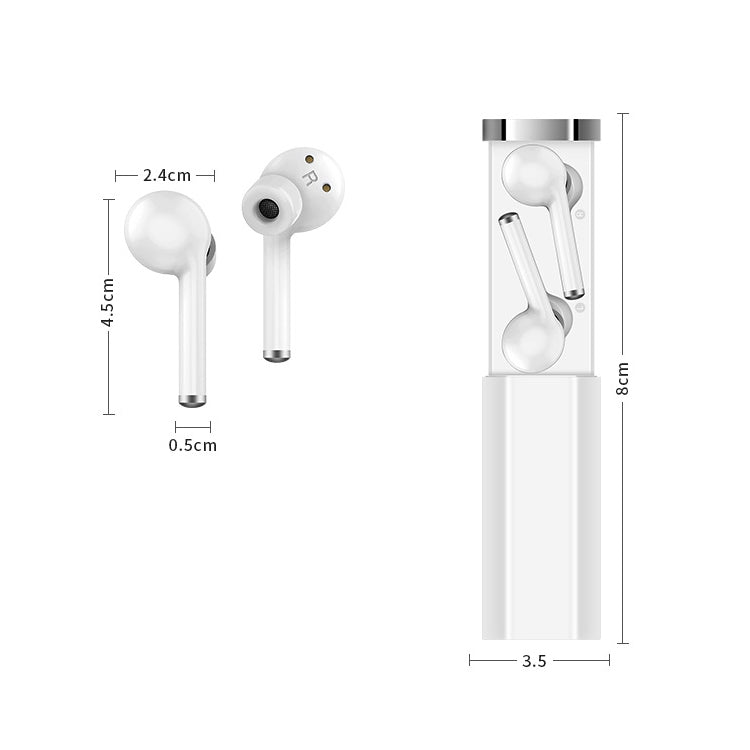 TW50 Macaron TWS V5.0 Wireless Stereo Bluetooth Headset with Charging Case, Support Smart Touch