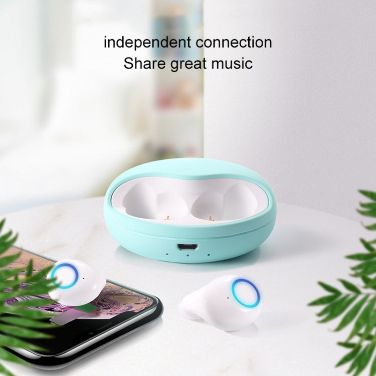 K10 Macaron TWS V5.0 Wireless Stereo Bluetooth Headset with Charging Case