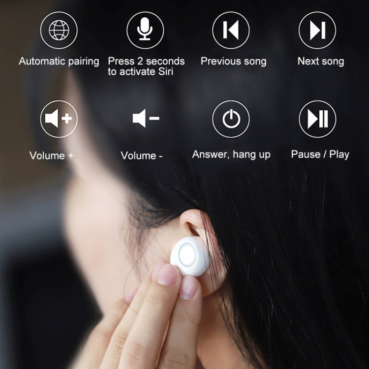 K10 Macaron TWS V5.0 Wireless Stereo Bluetooth Headset with Charging Case