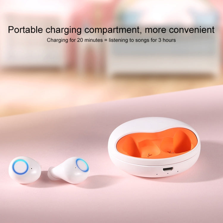 K10 Macaron TWS V5.0 Wireless Stereo Bluetooth Headset with Charging Case