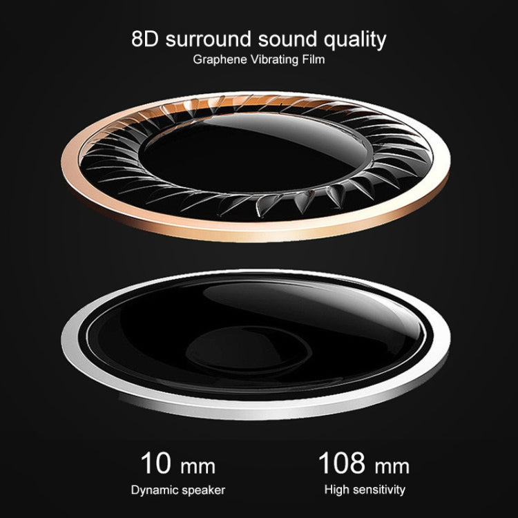 XG-20 TWS Bluetooth Earphone with Magnetic Charging Box, Support Memory Connection & Call & Battery Display Function(Black)
