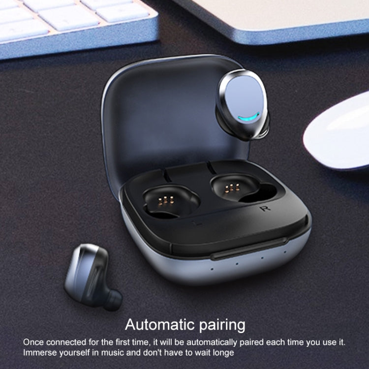 U9 TWS Bluetooth Earphone with Magnetic Charging Box, Support Call & Battery Display Function