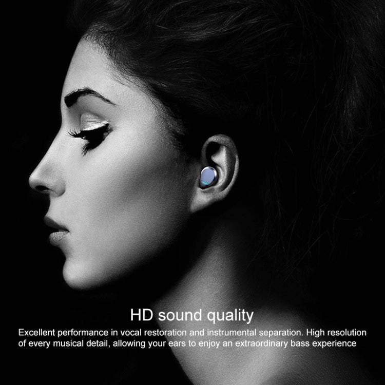 U9 TWS Bluetooth Earphone with Magnetic Charging Box, Support Call & Battery Display Function