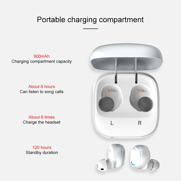 U9 TWS Bluetooth Earphone with Magnetic Charging Box, Support Call & Battery Display Function