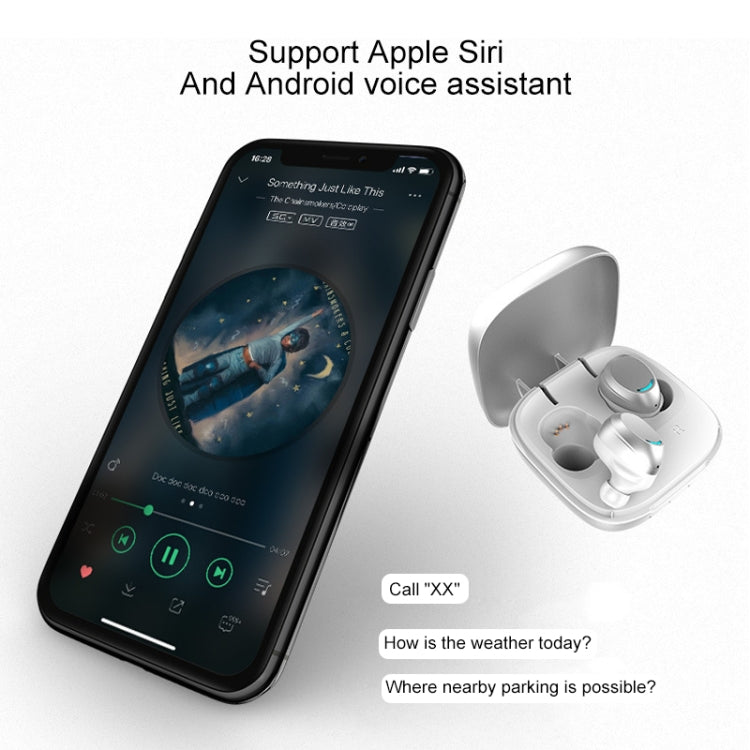 U9 TWS Bluetooth Earphone with Magnetic Charging Box, Support Call & Battery Display Function