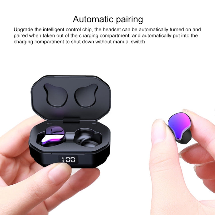G01 TWS Bluetooth Earphone with Magnetic Charging Box, Support Call & Battery Display Function