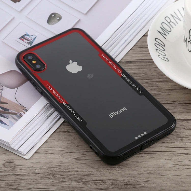 For iPhone X / XS Acrylic + TPU Shockproof Case