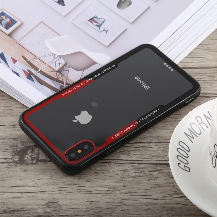 For iPhone X / XS Acrylic + TPU Shockproof Case