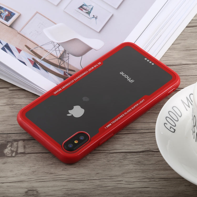 For iPhone X / XS Acrylic + TPU Shockproof Case
